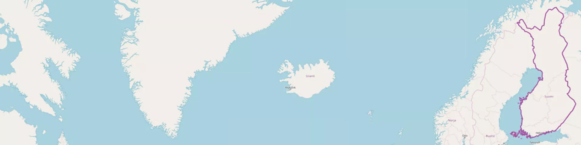 Map of Finland
